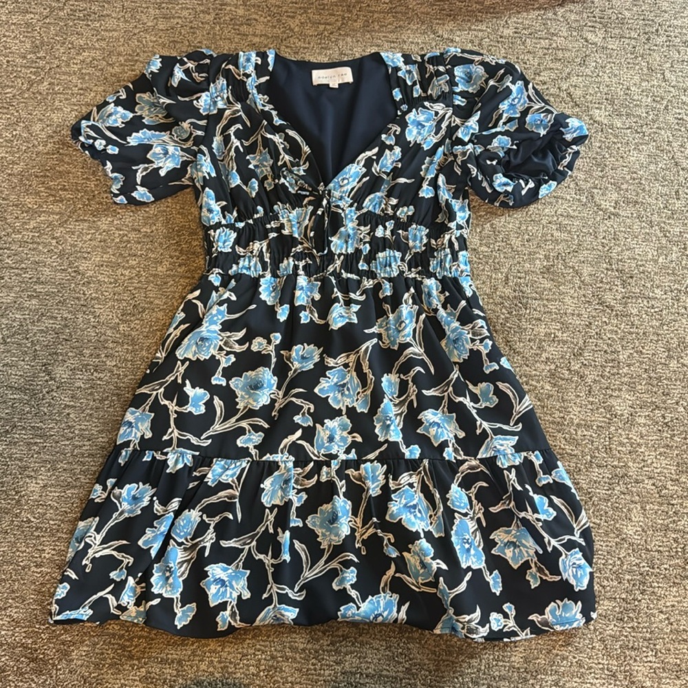 Adelyn Rae 
 Talia midnight floral mini dress
